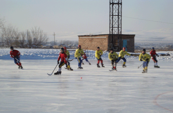 Первенство Усть-Абаканского района по хоккею с мячом