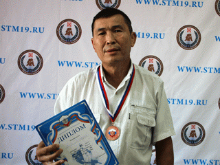 Ветеран-дзюдоист из Хакасии стал бронзовым призером чемпионата России 