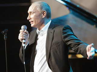 Путин дебютирует на радио в качестве джазового певца