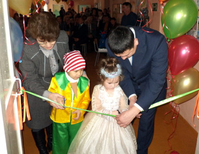 В Аскизском районе в преддверии Нового года открылся новый детский сад