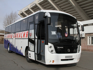 Болельщиков "Саян" отвезут на матч на клубном автобусе