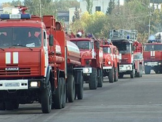 В Саяногорске прошли пожарные учения