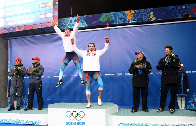 Сборная России на втором месте в медальном зачете Олимпийских игр