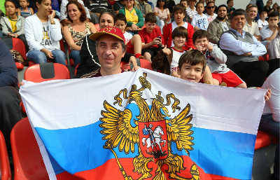 Около 5 тысяч российских болельщиков посетят матч Чемпионата мира между Россией и Южной Кореей