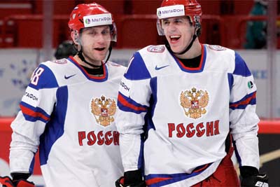 Седьмая победа наших хоккеистов: Россия-Италия - 4:0