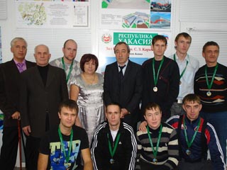 Награждение чемпионов России по футзалу (фото)