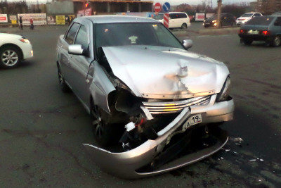 ДТП по вине женщины-водителя произошло в Абакане