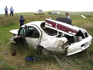 Автокатастрофа в Хакасии - водитель скончался в больнице (фото)