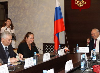 Елена Вяльбе дала пресс-конференцию в Абакане