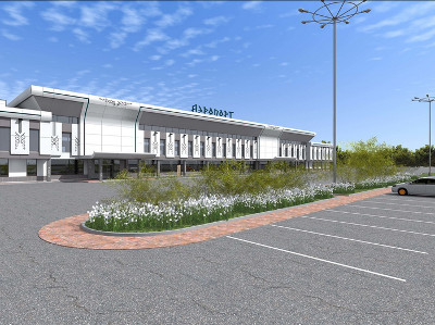 Минтранс РХ определил лучший  эскизный проект фасада здания аэропорта Абакан (Фото)