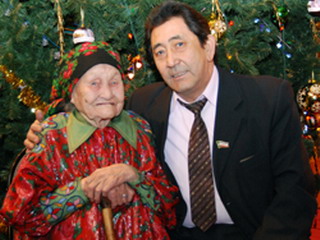 Долгожительница Хакасии отметила 101-летний юбилей