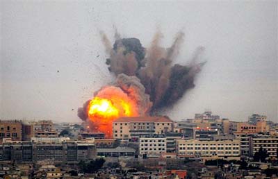 ВВС Израиля нанесли новый удар по сектору Газа