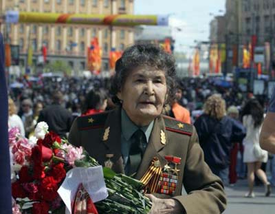 Личность "ряженой генеральши" с Парада Победы установлена