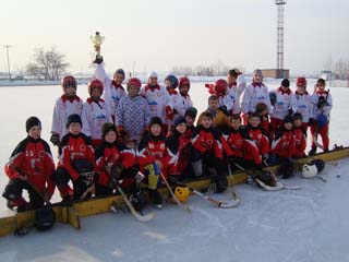 В Хакасии завершился турнир среди юных хоккеистов