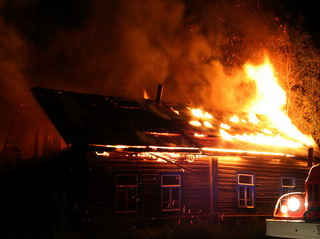 Два жителя Хакасии погибли при пожаре
