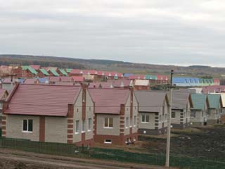 С начала года в селах Хакасии возвели свыше ста домов