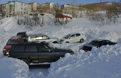 Жители Камчатки во власти стихии, объявлена лавинная опасность