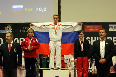 Даниела Колесник из Хакасии установила мировой рекорд в Дании