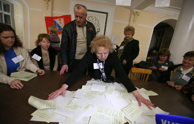 По предварительным данным 95,7% крымчан проголосовали за присоединение к РФ 