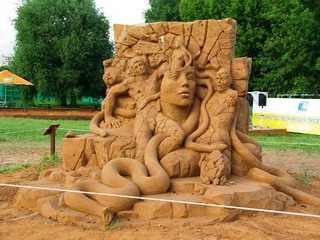 В Абакане пройдет выставка-конкурс песчаных фигур