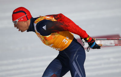 Российские лыжники взяли все медали в масс-старте, Россия выиграла медальный зачет Олимпийских игр
