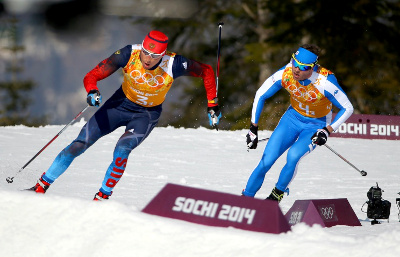 Сборная России завоевала серебро в лыжной эстафете на Олимпийских играх