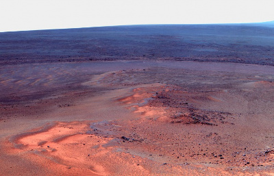 Opportunity обнаружил следы присутствия воды на Марсе