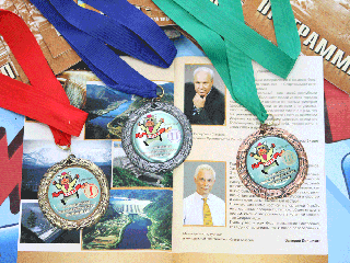В Минспорттуризма Хакасии презентованы медали спартакиады ветеранов