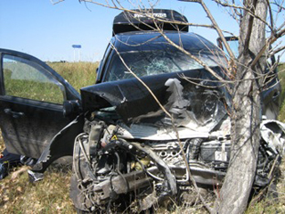  Автокатастрофа в Хакасии - двое погибших, пятеро раненых