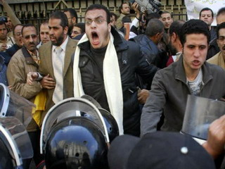 Массовые выступления в Египте