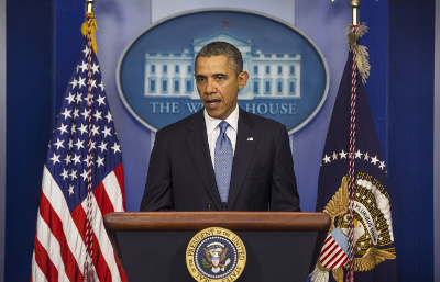 Обама исключил возможность военного вмешательства США в ситуацию на Украине