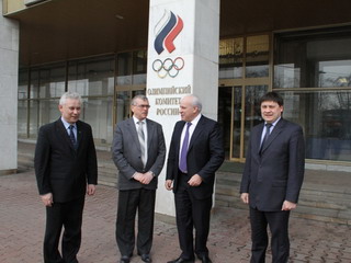 Виктор Зимин встретился с президентом Федерации лыжных гонок РФ  