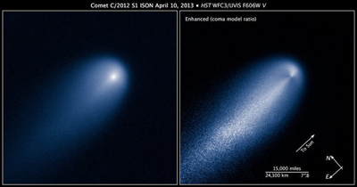 К Земле приближается ISON - самая яркая комета столетия (ВИДЕО)