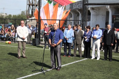 В Абакане открыто новое футбольное поле