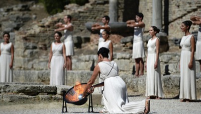 В Греции зажгли огонь для Олимпиады Сочи 2014 
