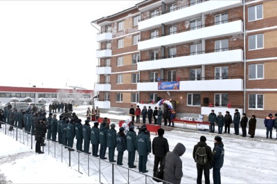 Сотрудники МЧС в Хакасии получили новые квартиры
