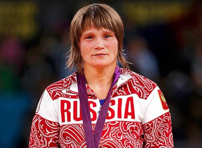 Любовь Волосова приняла участие в церемонии открытия турнира по вольной борьбе в Хакасии