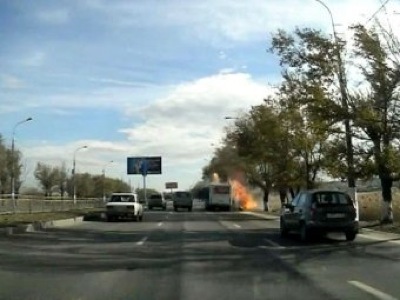 В Волгограде из-за взрыва автобуса введён высокий уровень террористической угрозы (ВИДЕО)