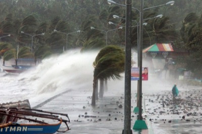 Разрушивший Филиппины тайфун Хайян пришёл во Вьетнам