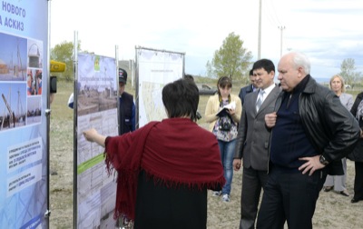 Виктор Зимин поблагодарил администрацию Аскизского района за успешную работу