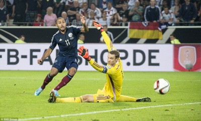 Сборная Германии внатяжку обыграла Шотландию в отборочном матче Евро 2016 (ВИДЕО)