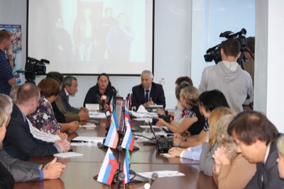 Елена Вяльбе дала пресс-конференцию по итогам визита в Хакасию