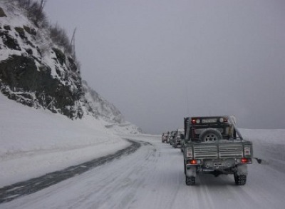 Автотрасса Абакан - Ак-Довурак расчищена от снежных заносов
