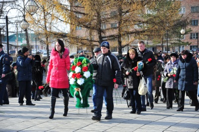 3 ноября в столице Хакасии состоялся митинг в память о воинах, погибших в локальных конфликтах