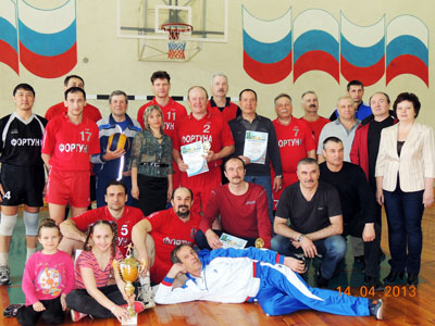 «Фортуна» победила в турнире по волейболу памяти В.Ф. Маголина