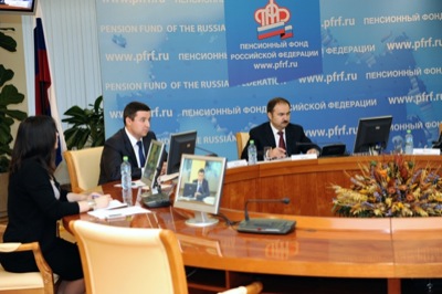 Стратегию развития пенсионной системы обсудили на общероссийском селекторе в ПФР