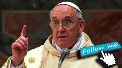 Фолловерам Римского Папы в Twitter отпустят грехи заочно