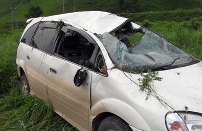 За сутки в автоавариях в Хакасии погибло два человека