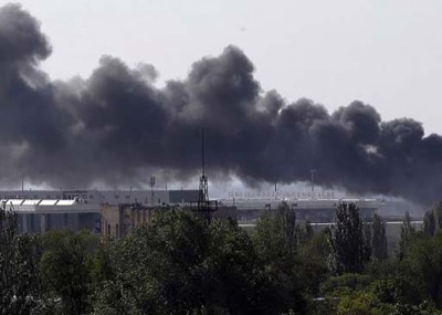 В результате очередного обстрела в Донецке разрушены порядка 20 зданий