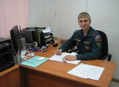 Роман Михайлов – лучший госинспектор по пожарному надзору